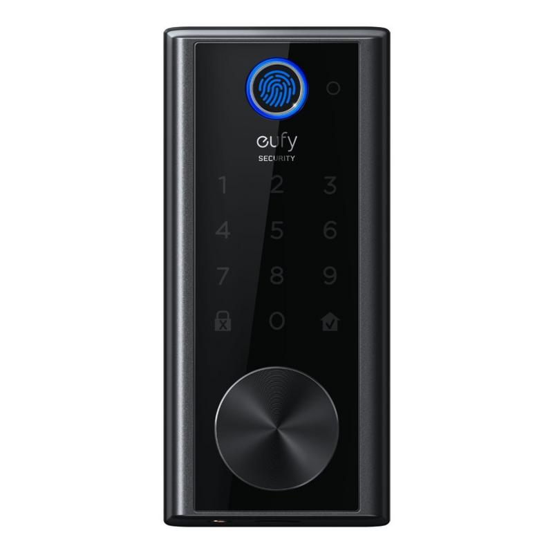 القفل الذكي باللمس مع تقنية الواي-فاي من يوفي، T8520111 - اسود