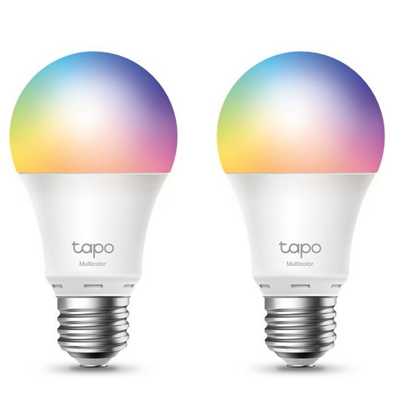 لمبة إضاءة واي فاي ذكية من تي بي لينك، Tapo L530E(2-pack)- متعددة الألوان